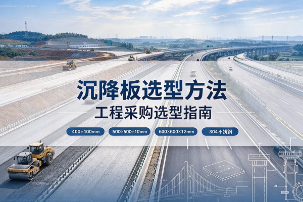 四方台沉降板选择方法