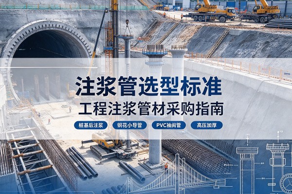 四方台注浆管选型标准